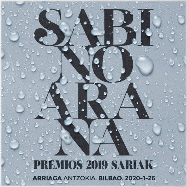 Cartel de los Premios Sabino Arana 2019