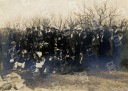 Imagen de una excursión al monte del grupo Mendigoixale Bazkuna en el 1909