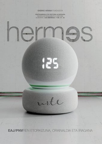 Imagen de la portada de la revista Hermes número 66