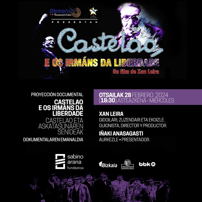 Proyección del documental “Castelao y los hermanos de la libertad”