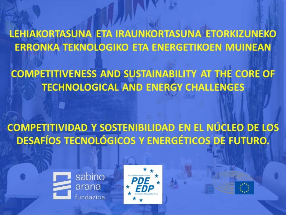 Seminario:  “Competitividad y sostenibilidad en el núcleo de los desafíos tecnológicos y energéticos de futuro\