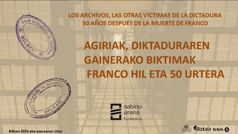 Mintegia: Agiriak, diktaduraren gainerako biktimak, Franco hil eta 50 urtera