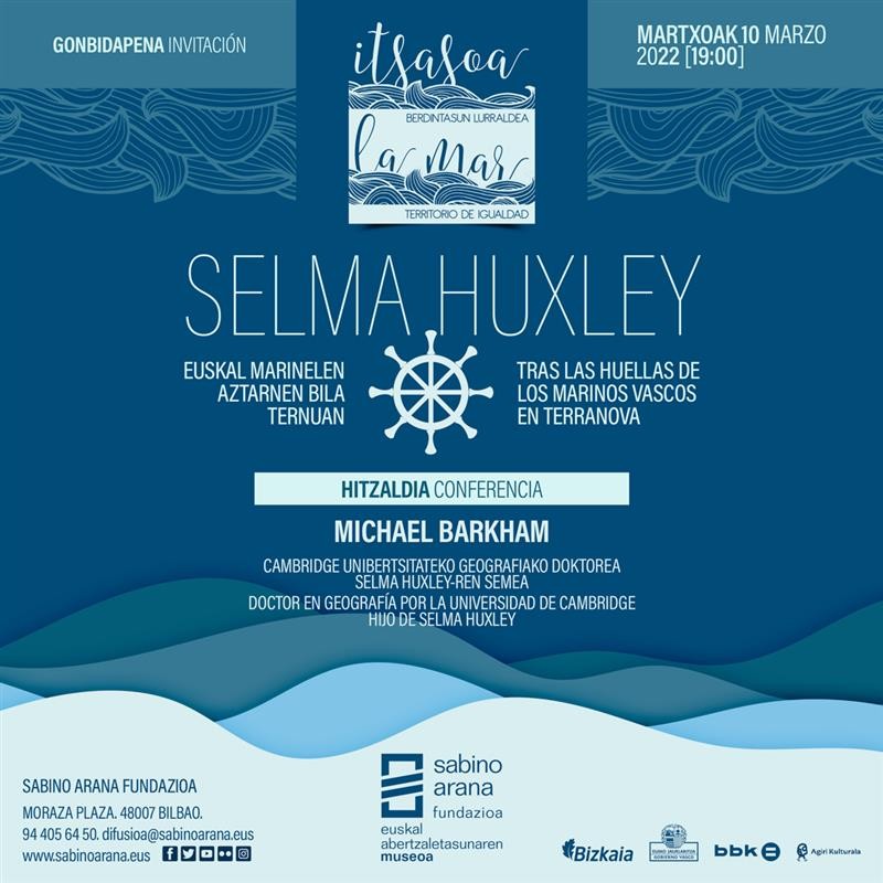 50 aniversario de la llegada a Bilbao de la historiadora e investigadora británica Selma Huxley