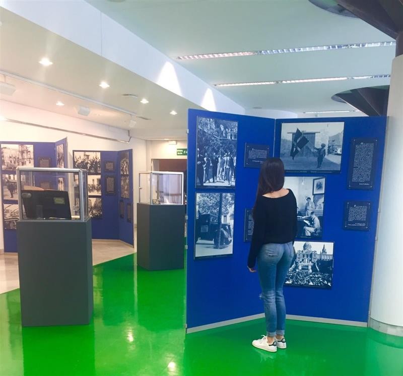 El Centro Cultural Josu Murueta de Erandio acogerá hasta el 9 de junio la exposición “¡Nunca más! Imágenes de guerra (1936-1939)”