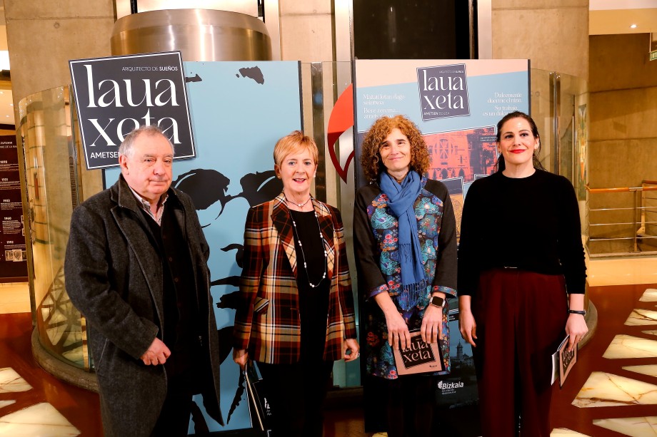 El Museo del Nacionalismo Vasco acoge la exposición itinerante “Lauaxeta, arquitecto de sueños”