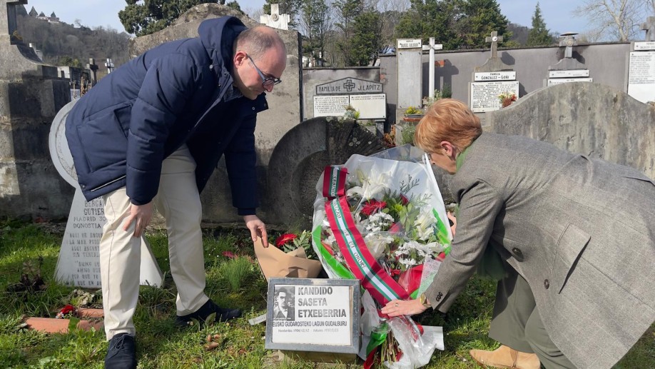 Ion Gambra eta Arantxa Tapia.