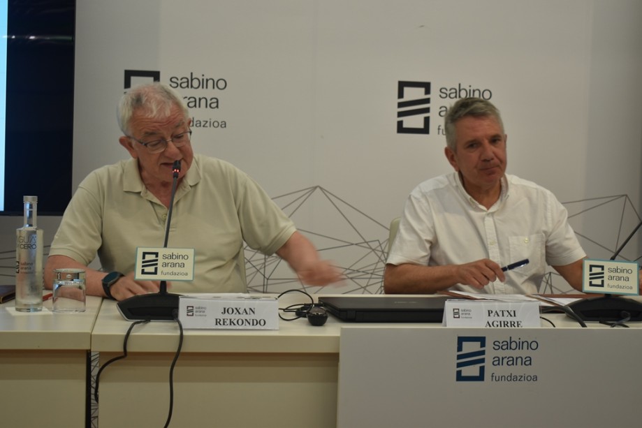 Joxan Rekondo y Patxi Agirre.