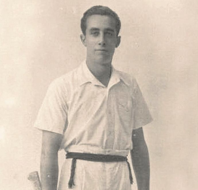 El palista Nicolás Itxaso.