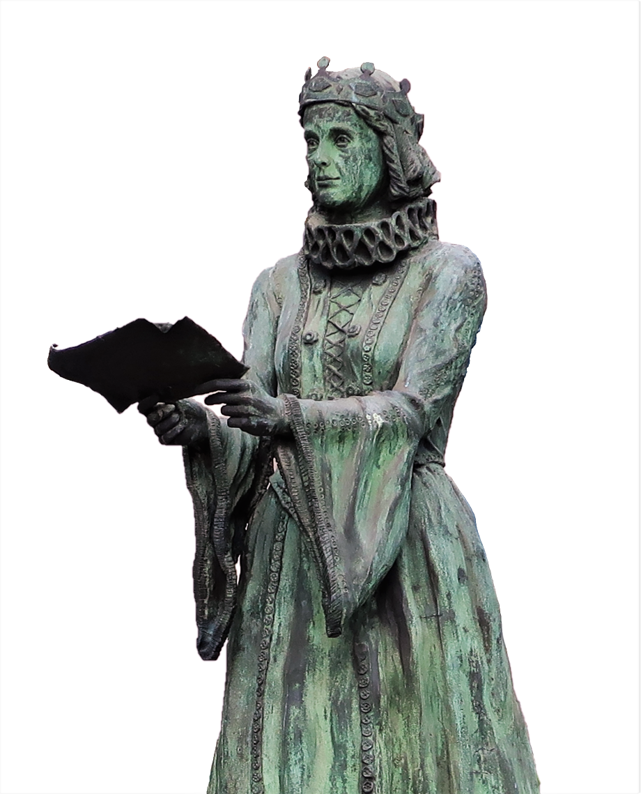 Estatua de doña María Díaz I de Haro \