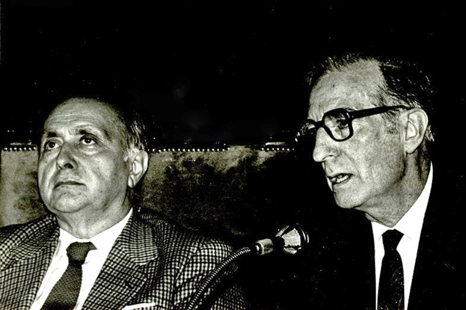 Jesús María Alkain junto a Martín Ugalde, Donostia 1983