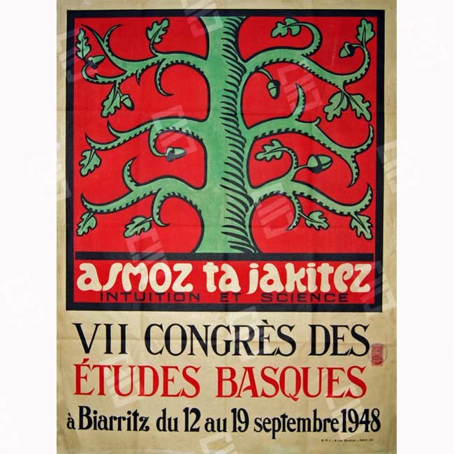 El VII Congreso de Estudios Vascos, el primero del exilio