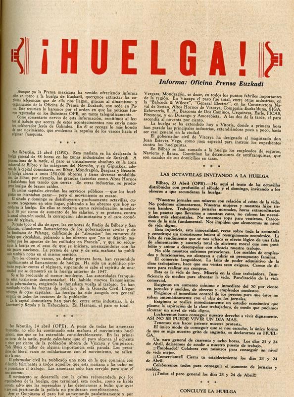 Huelga general de 1951: crisis y auge del franquismo