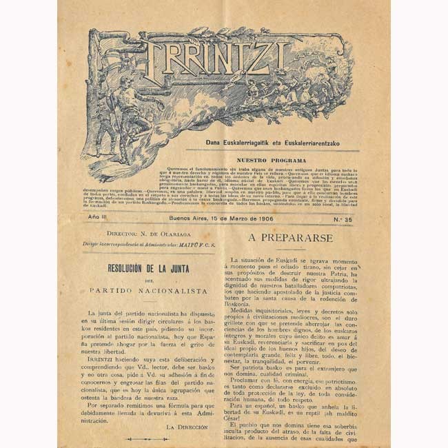 Portada del número 35 del \