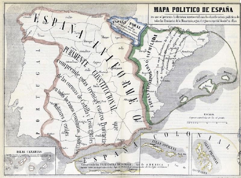 La abolición de los fueros vascos en 1841