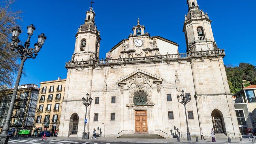 Iglesia de San Nicolás en Bilbao.