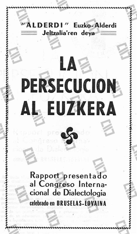 La persecución al euskera durante el franquismo