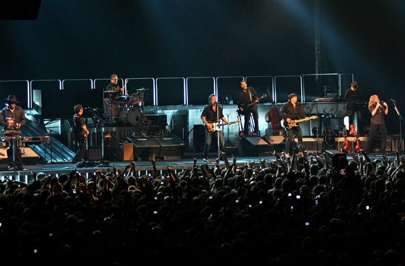 Bruce Springsteenek  Euskadin jo zuen lehen aldia