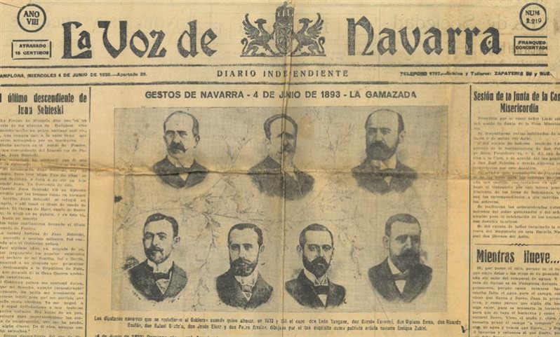 La Voz de Navarra, el primer diario nacionalista vasco en Nafarroa