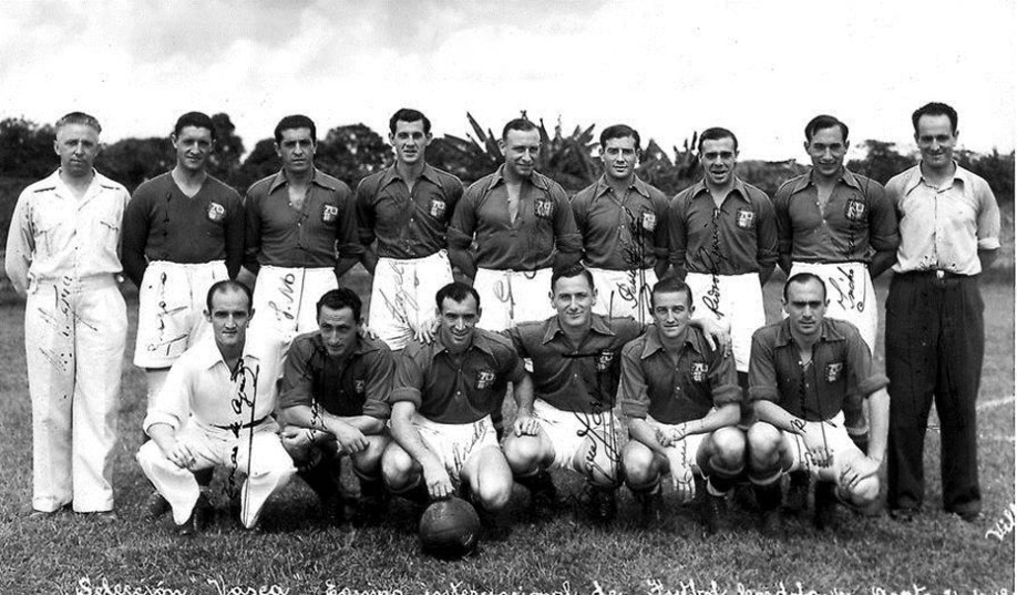 La selección Euzkadi en México, 6-I-1938