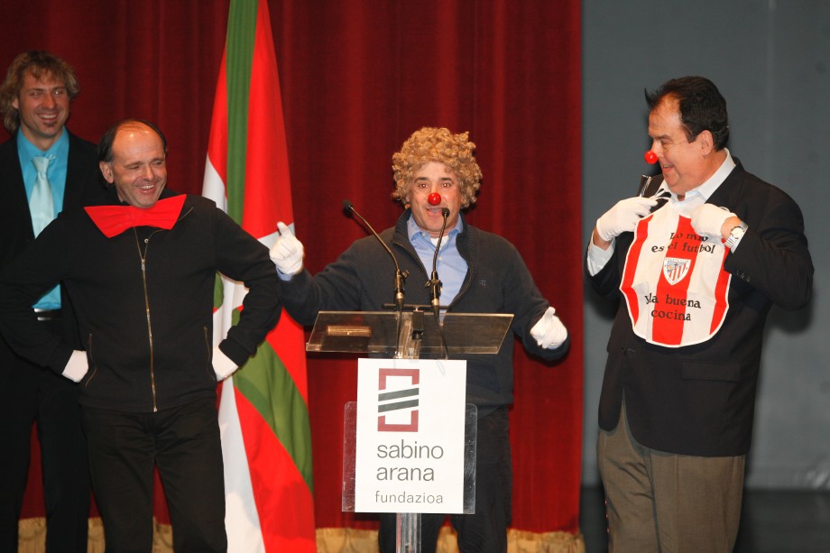 Xabier Otaegi, José Ignacio Ansotegi y Txema Vitoria.