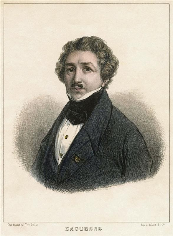 Louis Daguerre (1787-1851), argazkigintzaren aurrendaria
