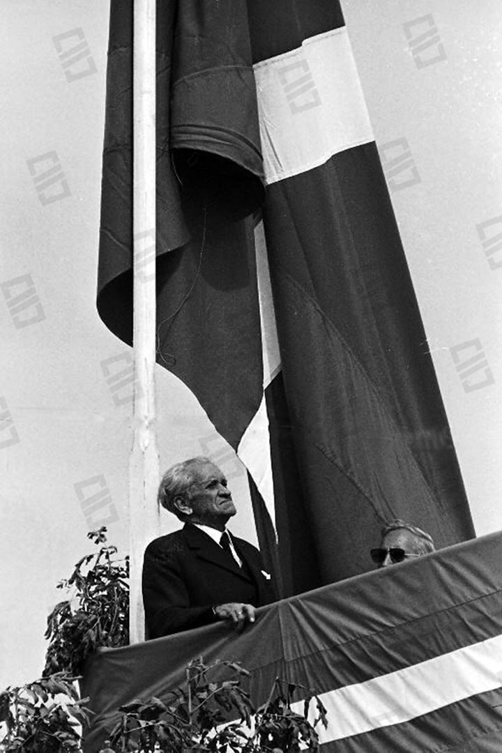Manuel de Irujo en Aralar.