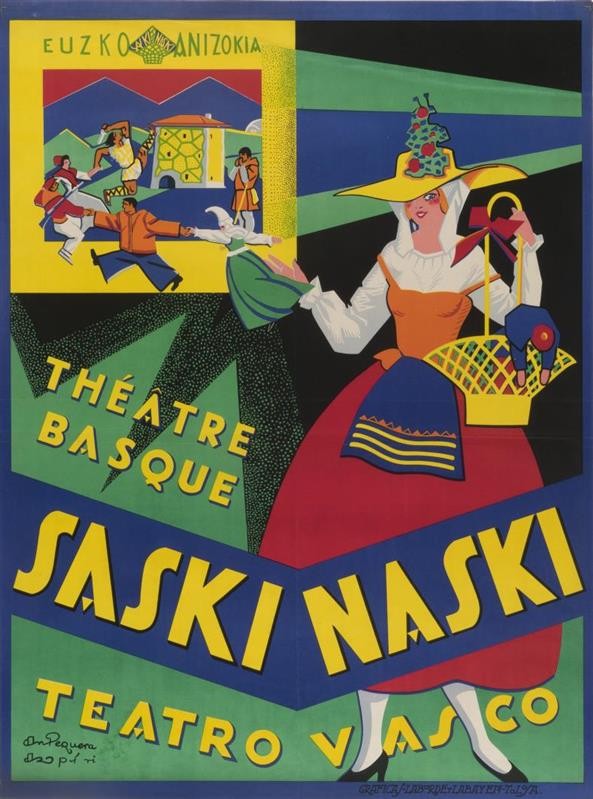 Saski Naski: euskal folklorea eta koreografia oholtzaren gainean