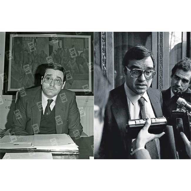 Mario Fernández y Martín Villa. Mario Fernández y Martín Villa.