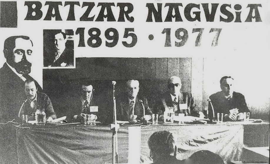 EAJ/PNVren Batzar Nagusia Iruñean 1977ko martzoan.