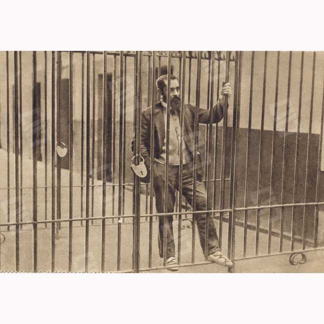 Sabino Arana Larrinagako espetxean.