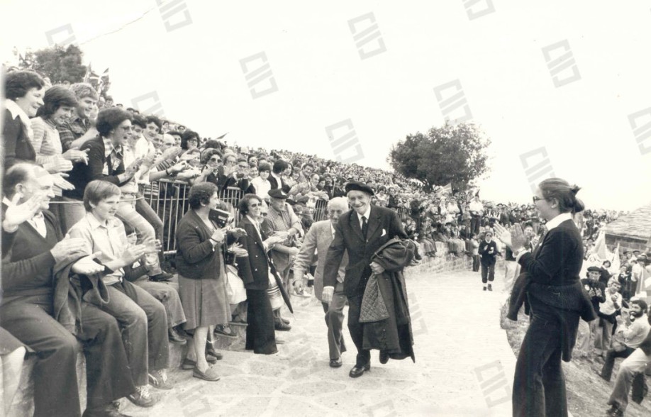 Manuel Irujo Aralarko Alderdi Egunean.